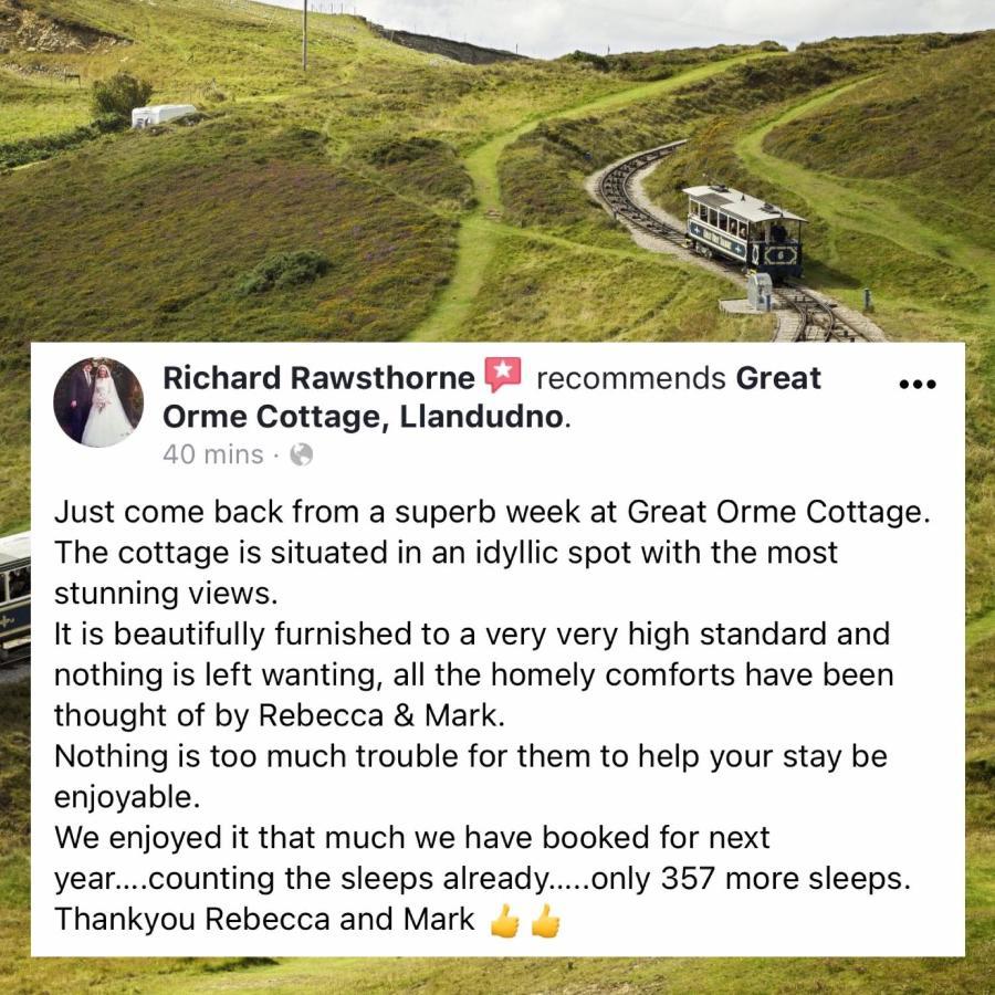Great Orme Cottage, The Great Orme, Llandudno Dış mekan fotoğraf